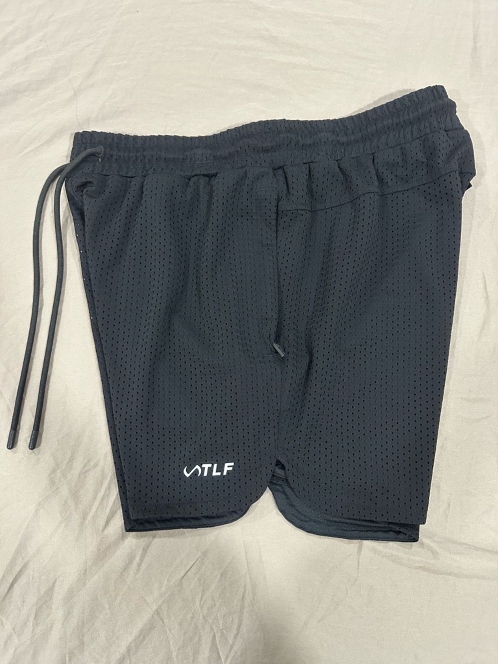 TLF Reps Mesh 5” Fitted Shorts - Black